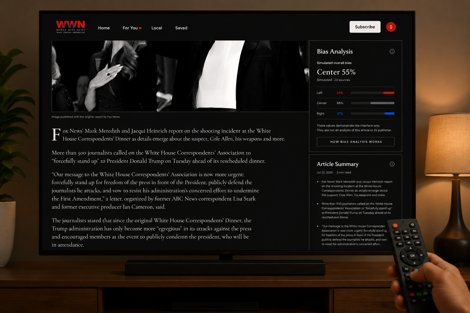 WWN — World Wire News interface 2